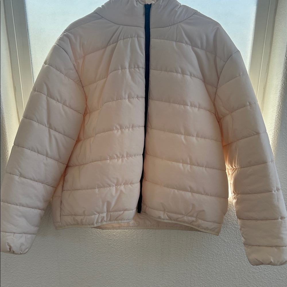 Wild Fable Light Beige Puffer Jacket
